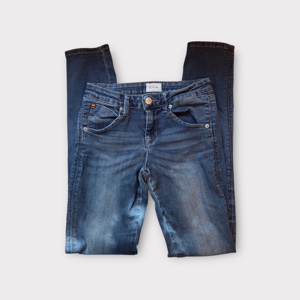 Hudson Kids Girls Blue Denim Jeans Size 14‎ Skinny